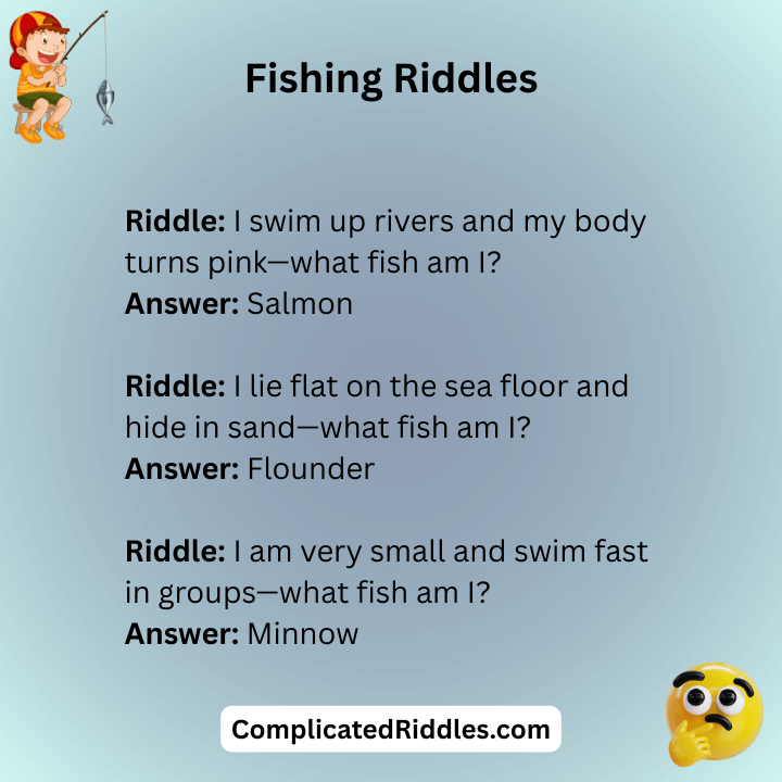 10 Fish Riddle Answer
