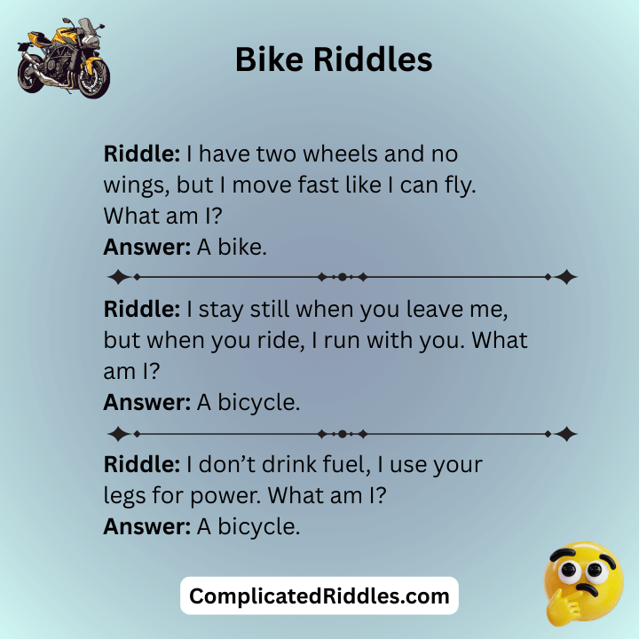 Bike Riddles