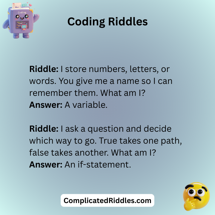 Coding Riddles For Kids