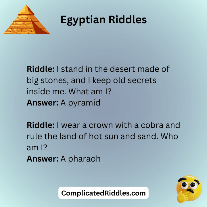 Egyptian Riddles