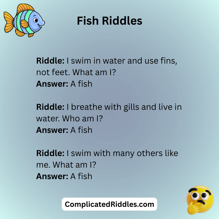Fish Riddles For Kids
