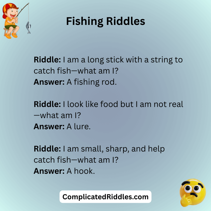 Fishing Riddles For Kids
