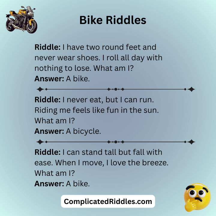 Funny Bike Riddles