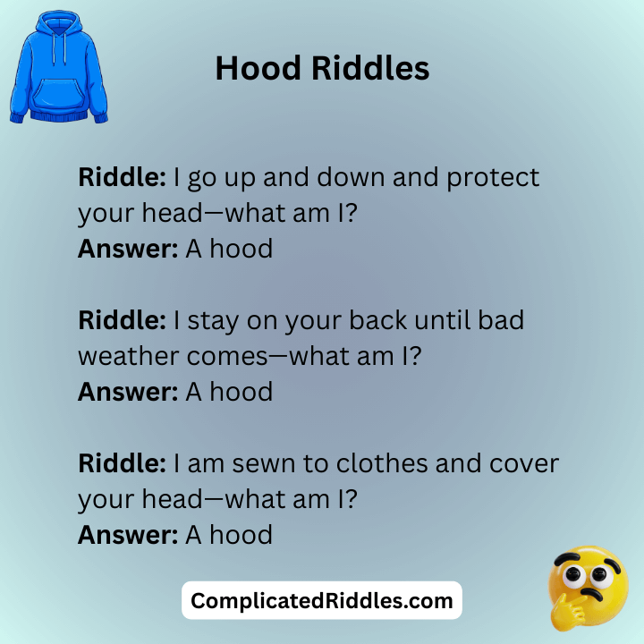 Hard Hood Riddles