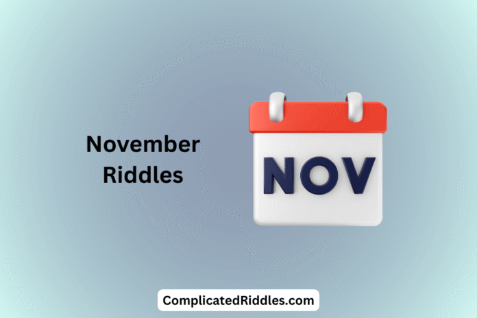 November Riddles