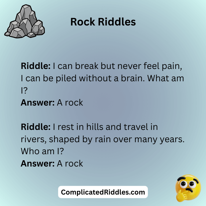 Rock Riddles