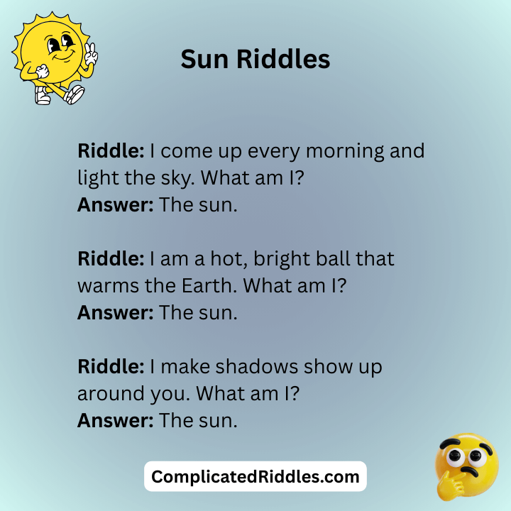Sun Riddles