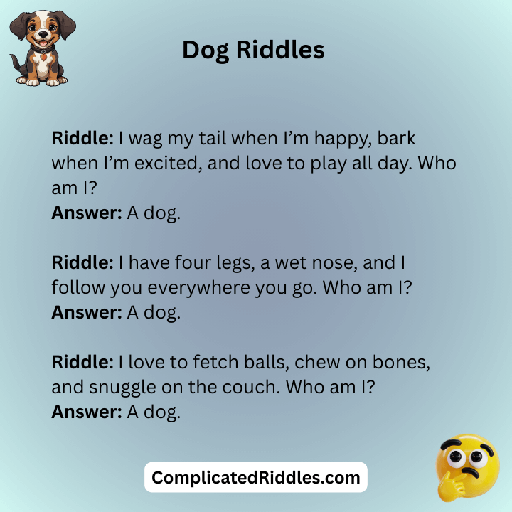 Best Dog Riddles