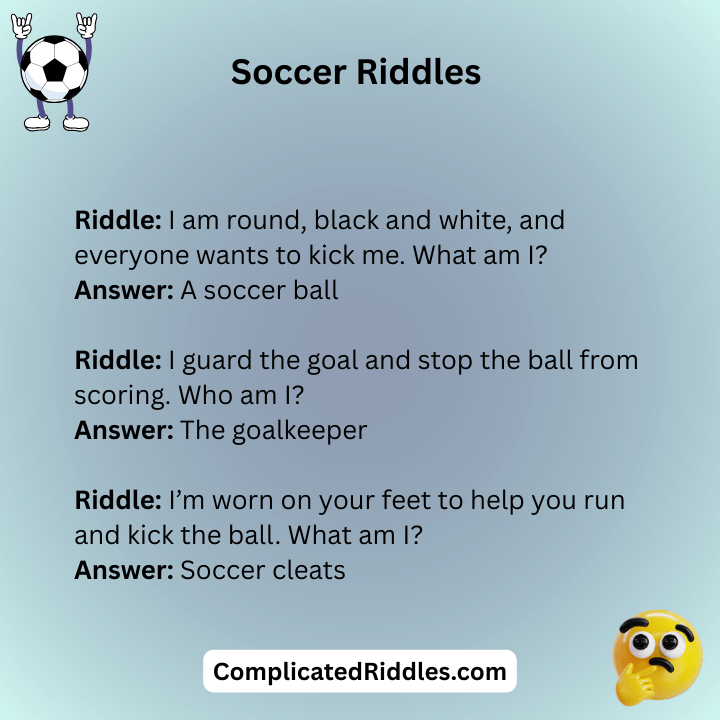 Best Soccer Riddles