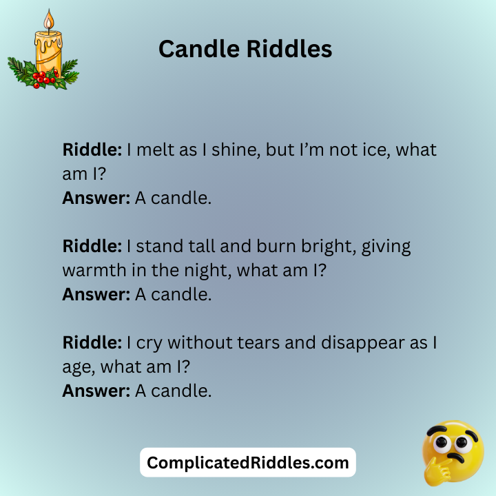 Candle Riddles
