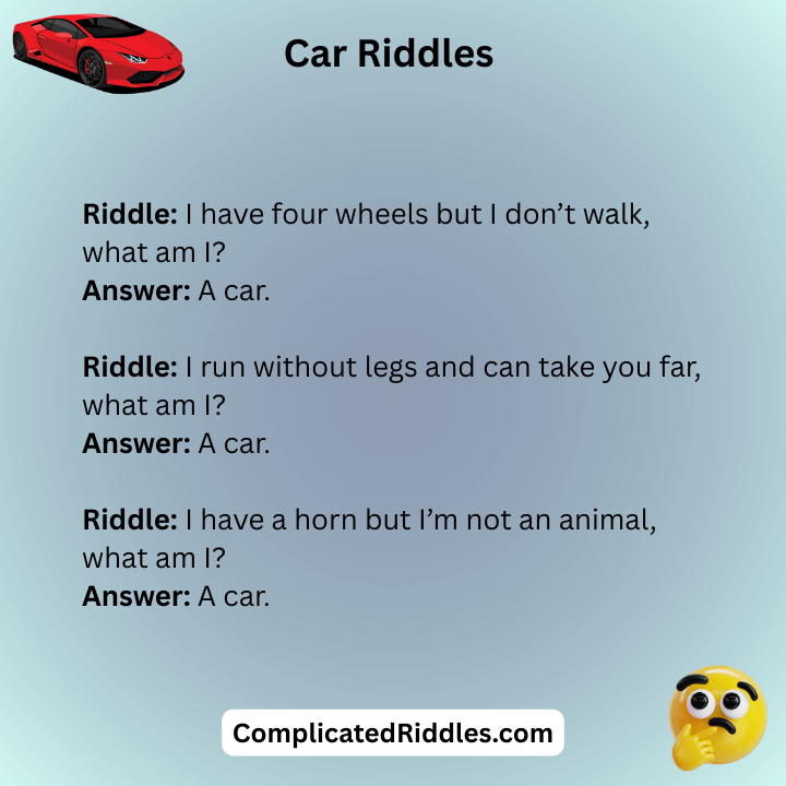 Car Riddles