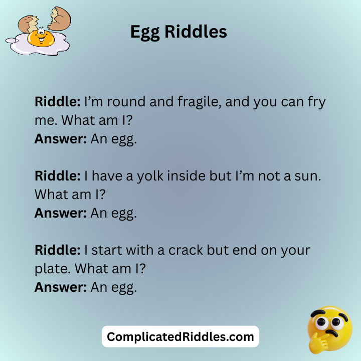 Egg Riddles With Answers