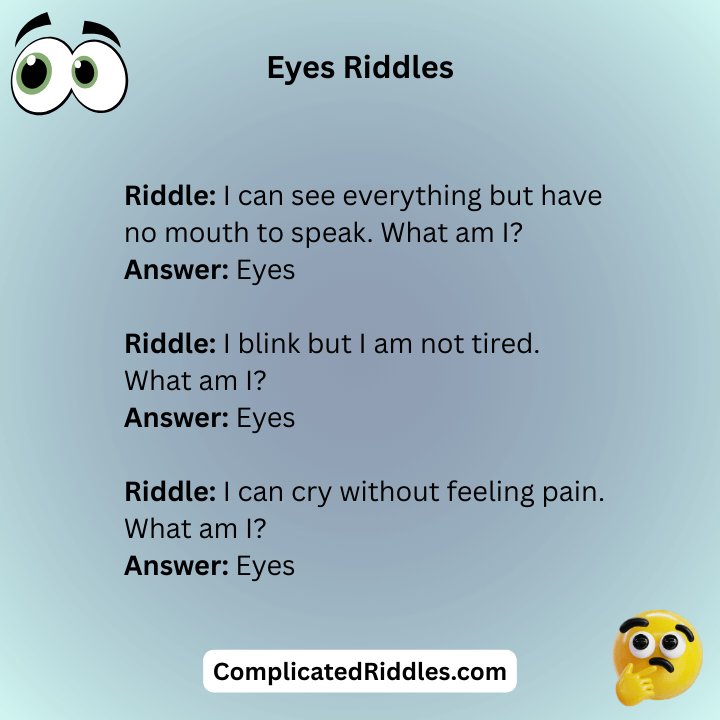 Eyes Riddles