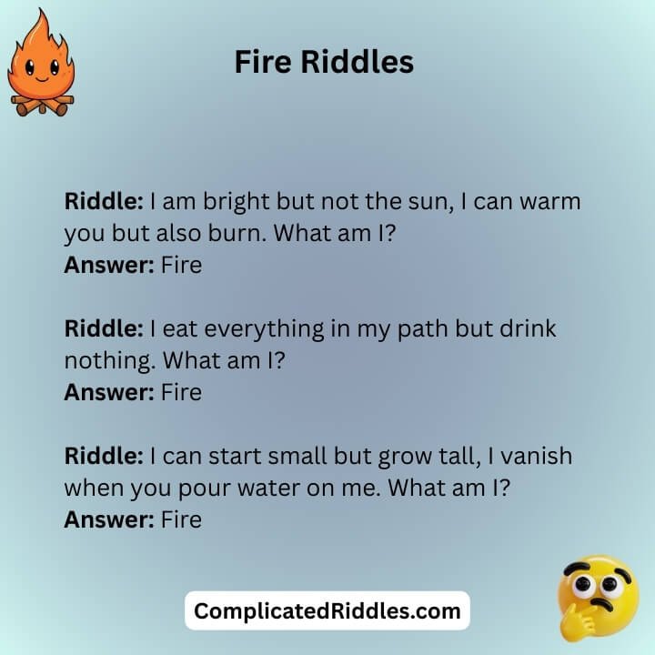 Fire Riddles