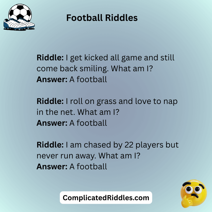 Funny Football Riddles