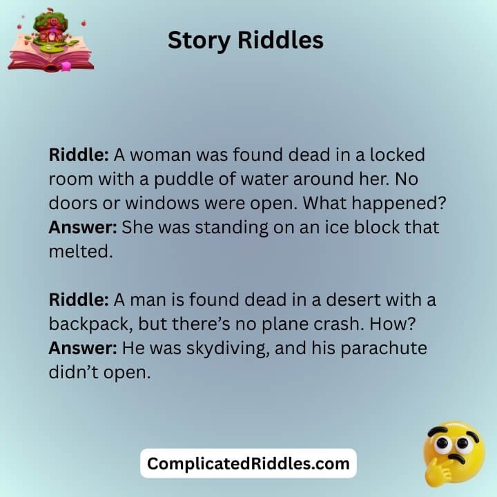 Hard Story Riddles