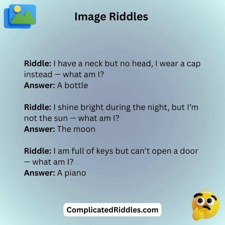 Image Riddles With Answers