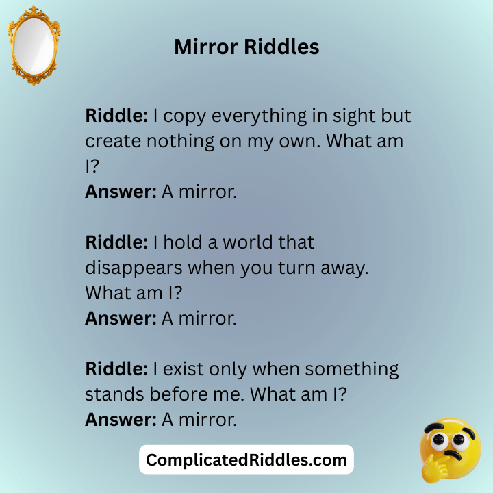 Mirror Riddles Hard