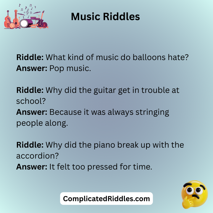 Music Riddles And Jokes