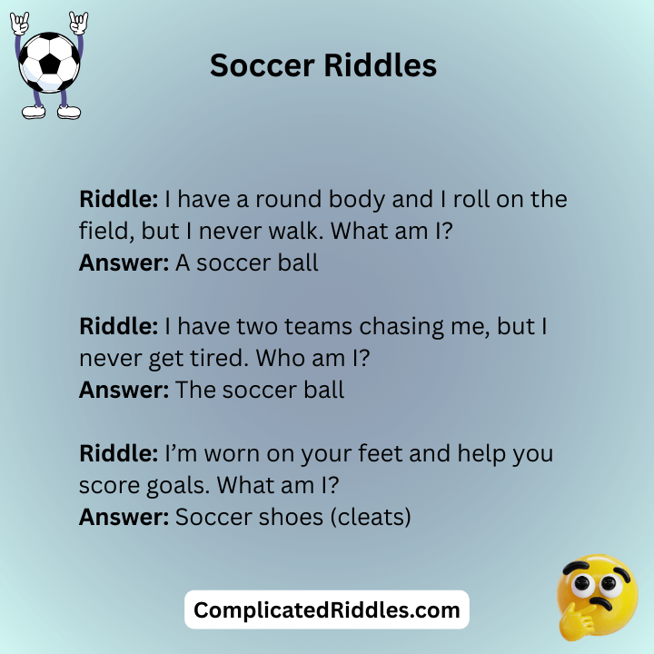 Soccer Riddles