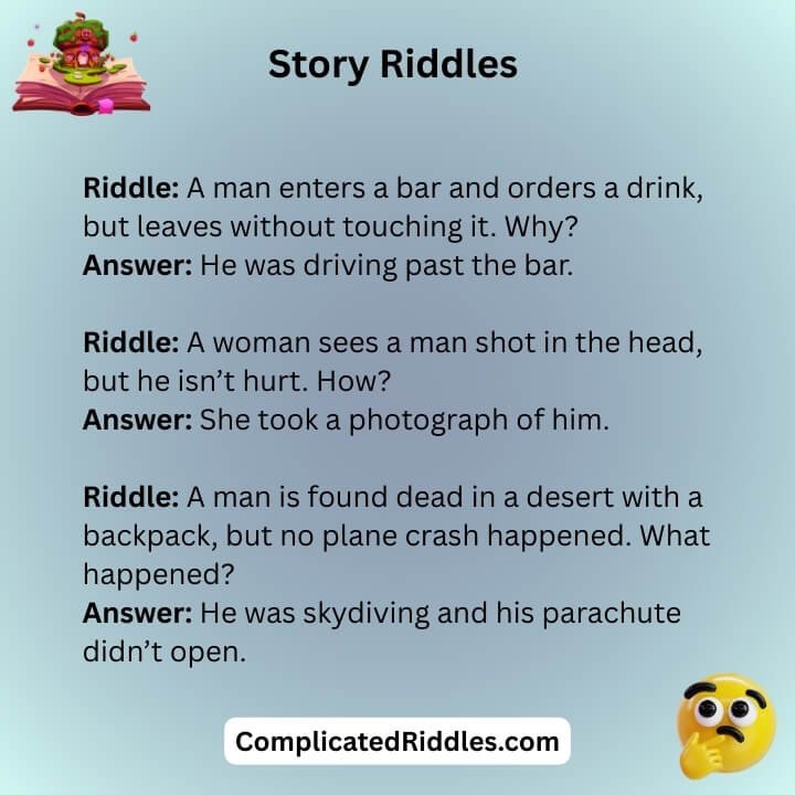 Story Riddles For Adults