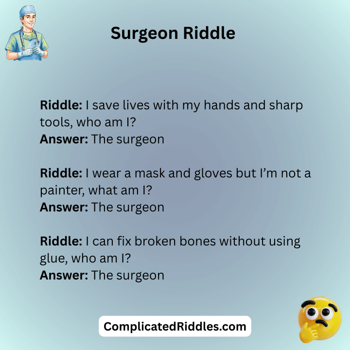 The Surgeon Riddle