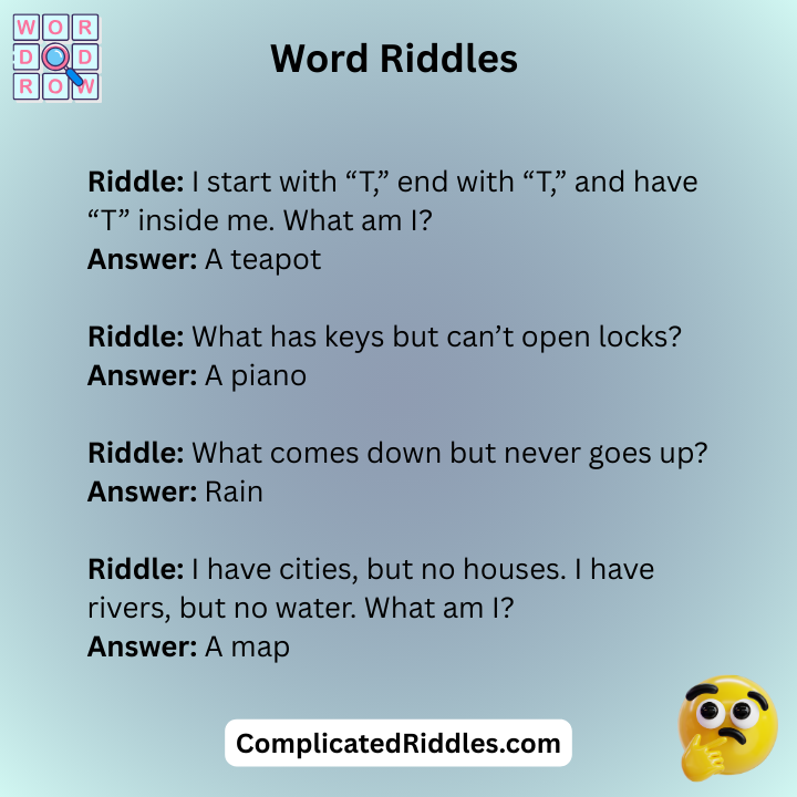 Word Riddles