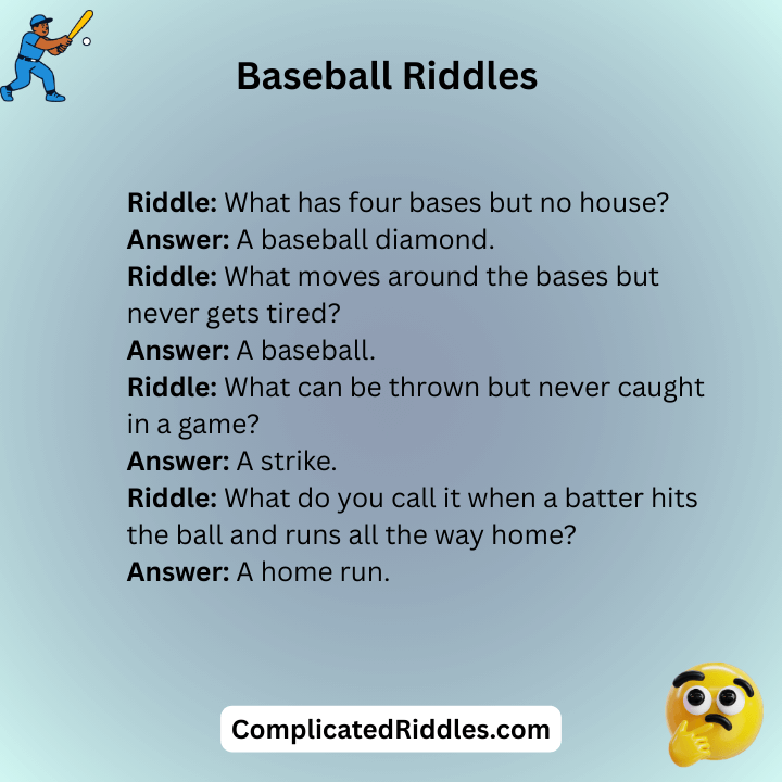 Baseball Riddles