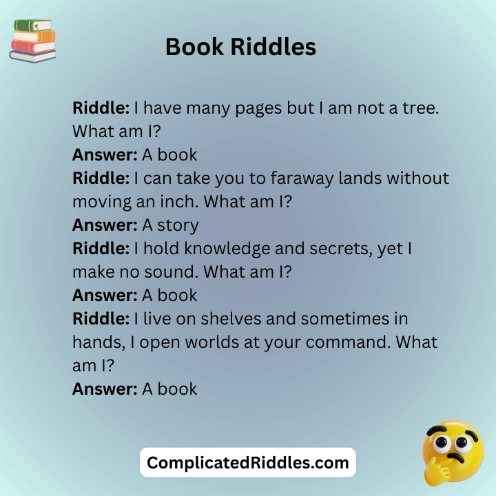 Book Riddles