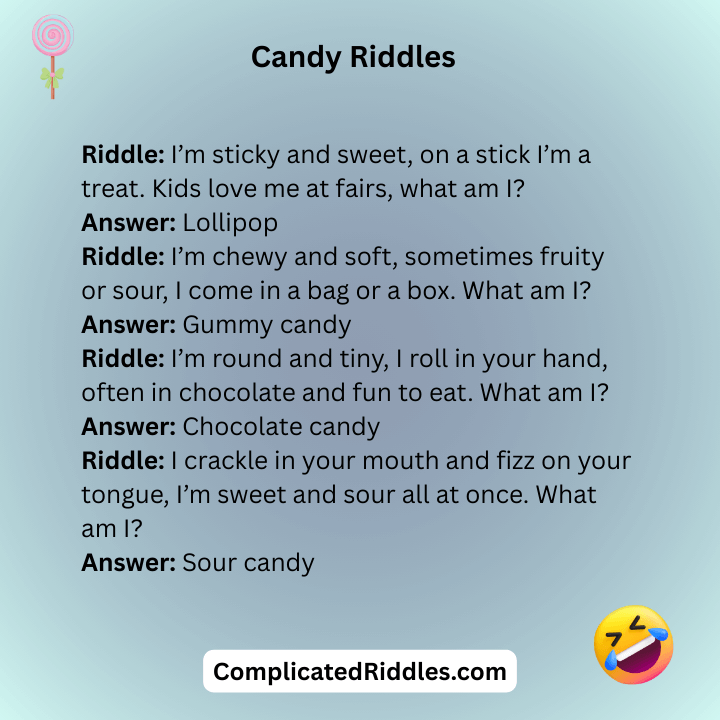 Candy Riddles