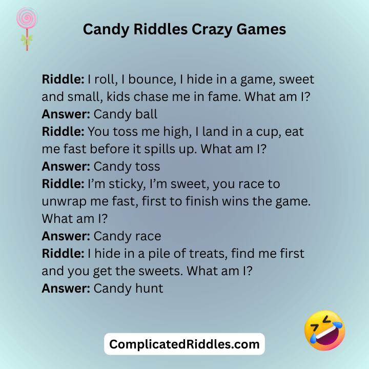 Candy Riddles Crazy Games