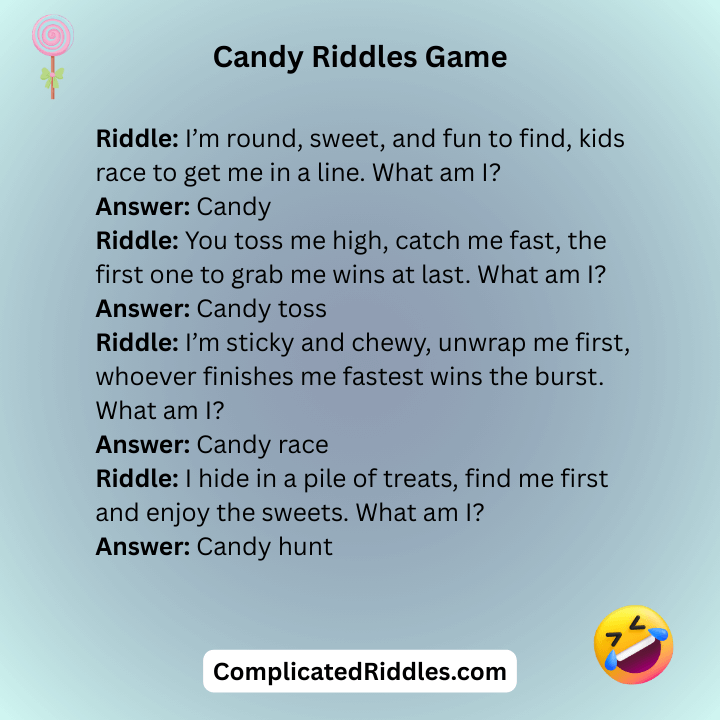 Candy Riddles Game