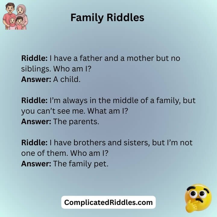Family Riddles