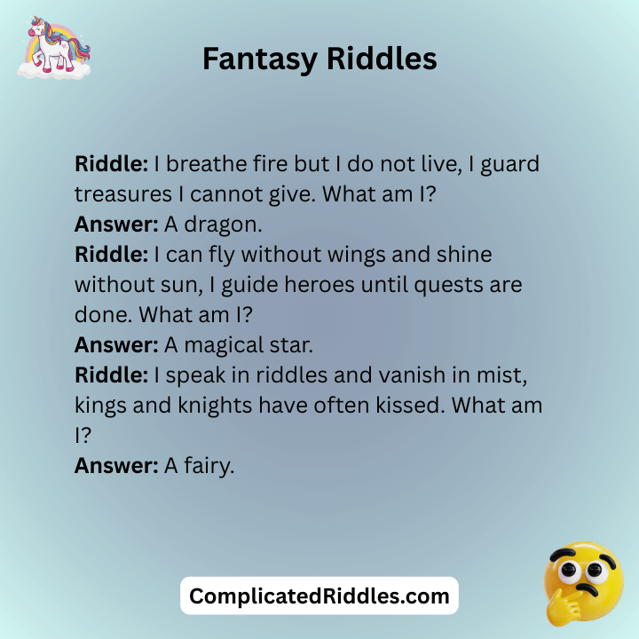 Fantasy Riddles