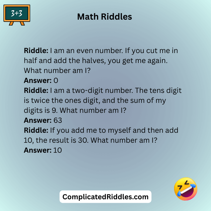 Math Riddles