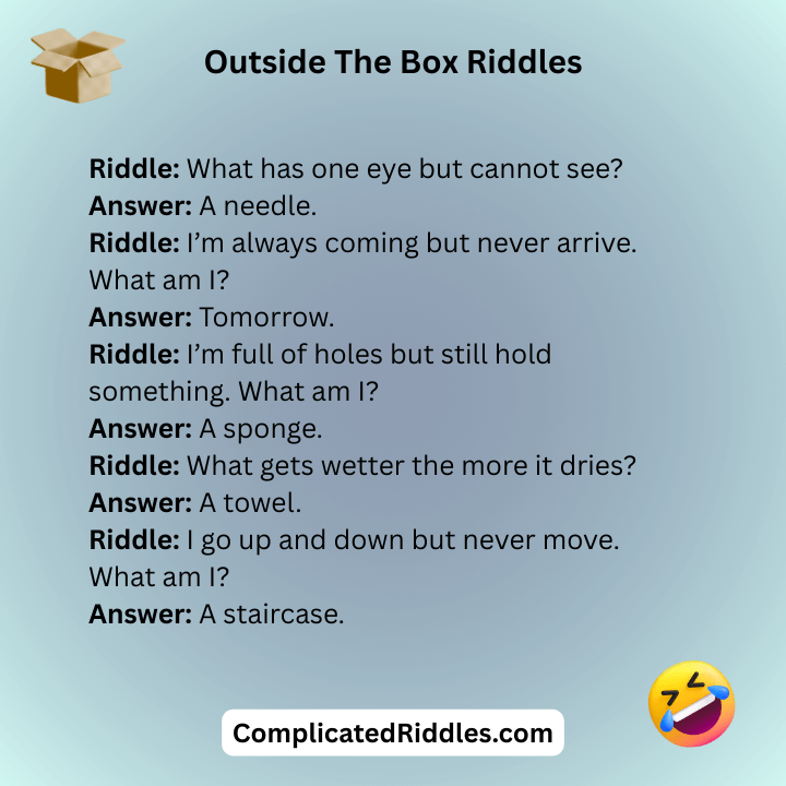 Outside The Box Riddles