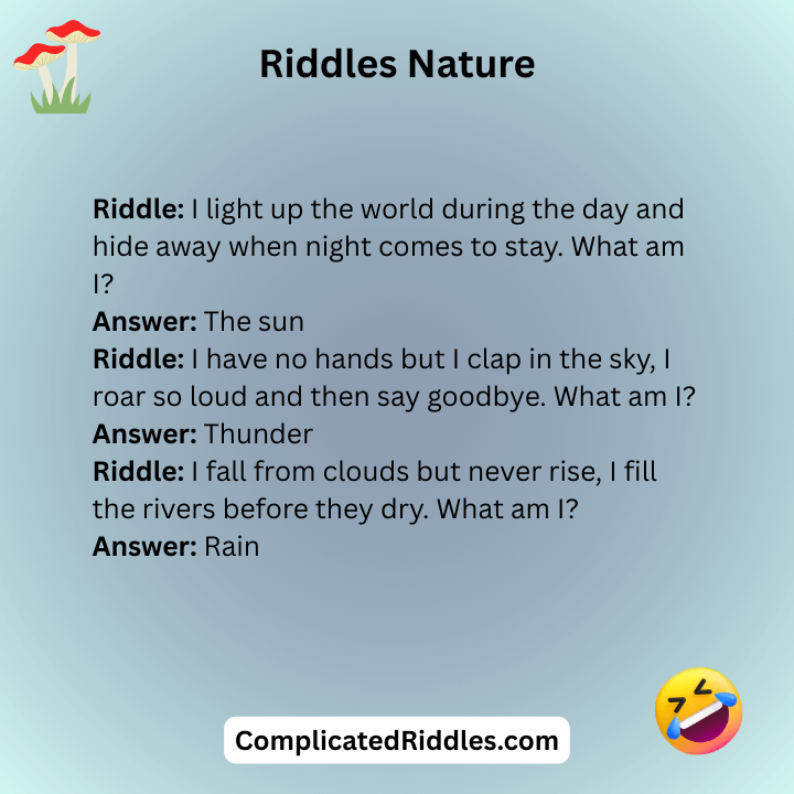 Riddles Nature