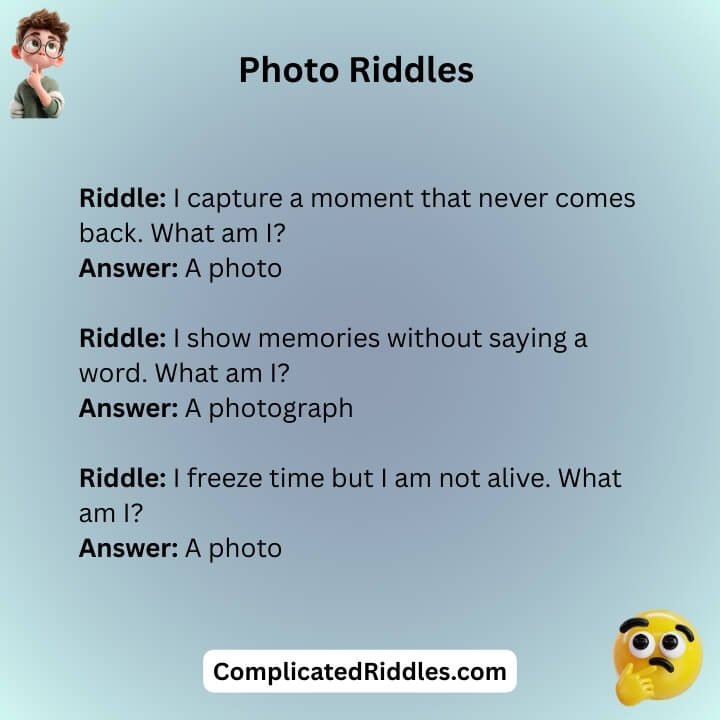 Riddles With Photos