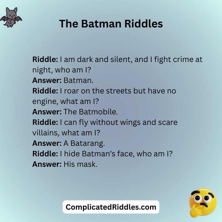 The Batman Riddles