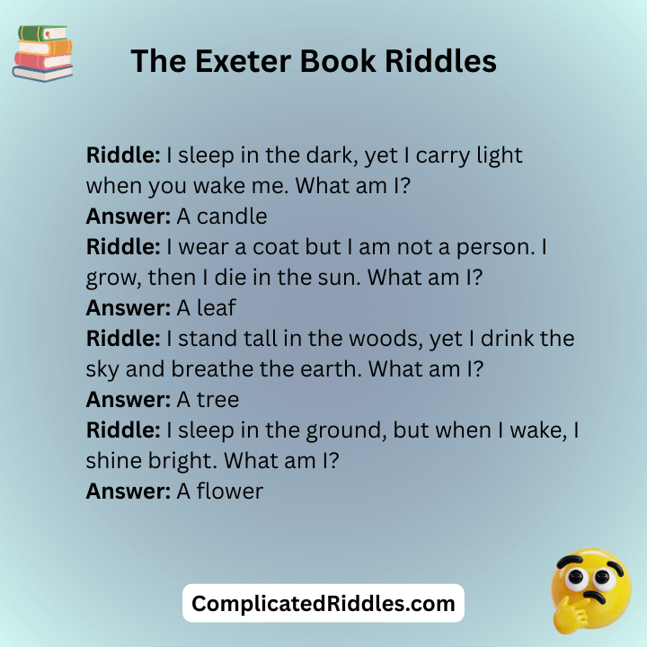 The Exeter Book Riddles
