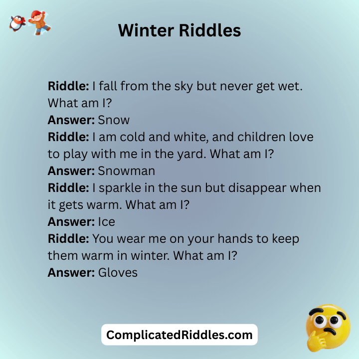 Winter Riddles