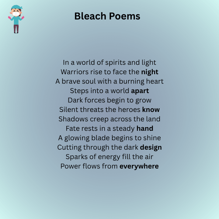 Bleach Poems