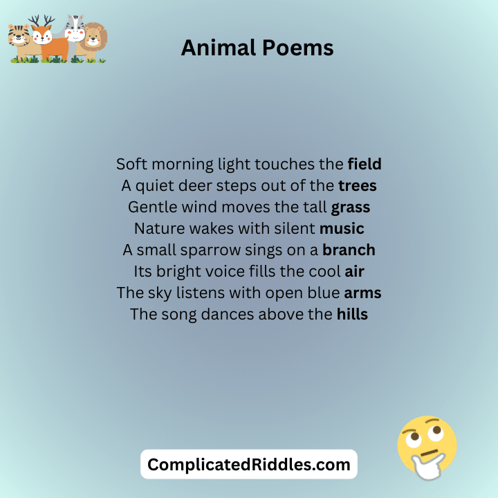 Animal Poems