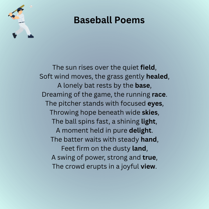 Baseball Poems