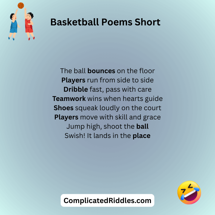 Basketball Poems Short