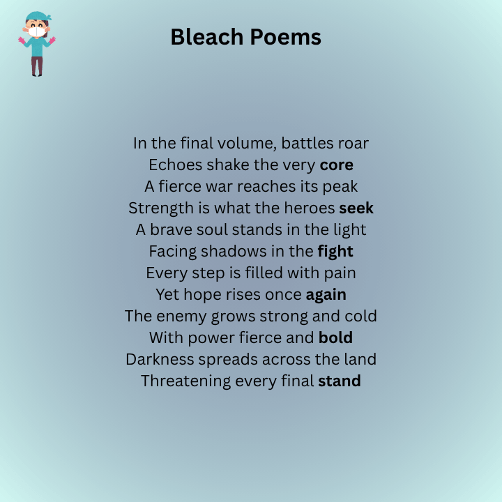 Bleach Poems