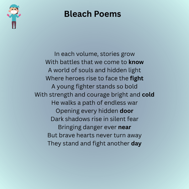 Bleach Poems