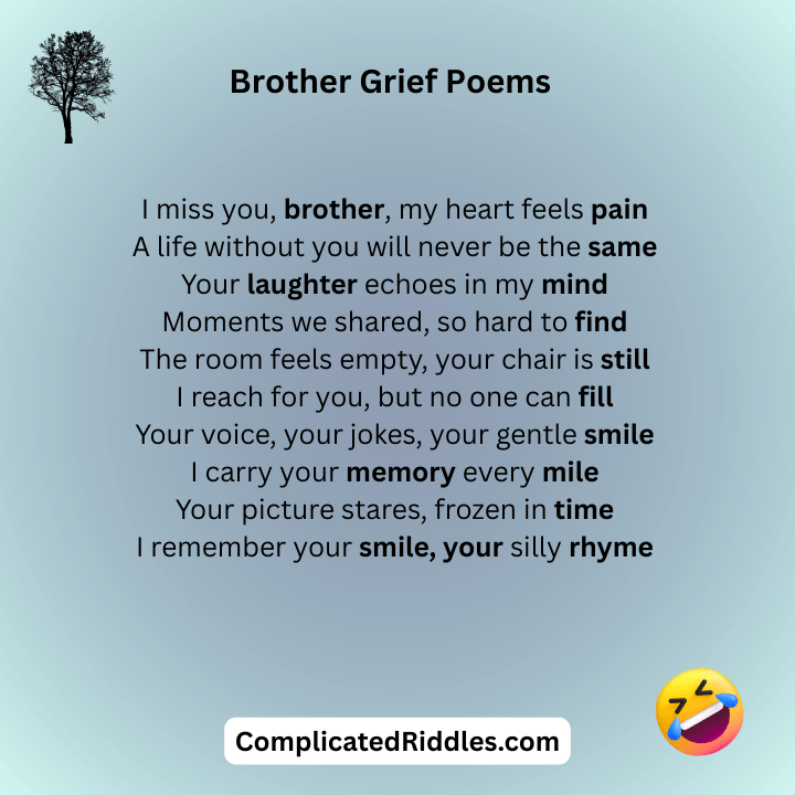 Brother Grief Poems