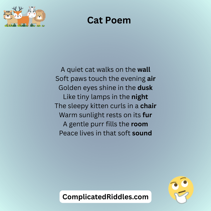 Cat Poem