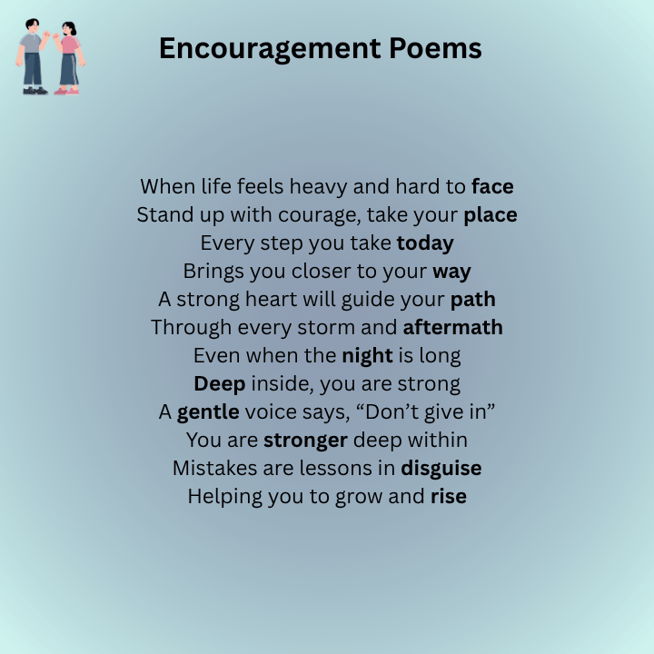 Encouragement Poems